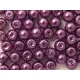 Teklagyöngy, lila, 6mm-es, 30db/csomag