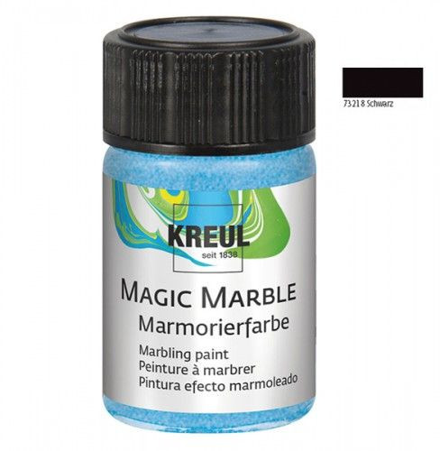 Márványozó festék 20ml fekete 73218