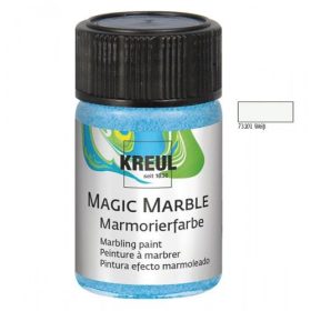 Márványozó festék 20ml fehér 73201