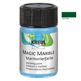 Márványozó festék 20ml zöld 73215