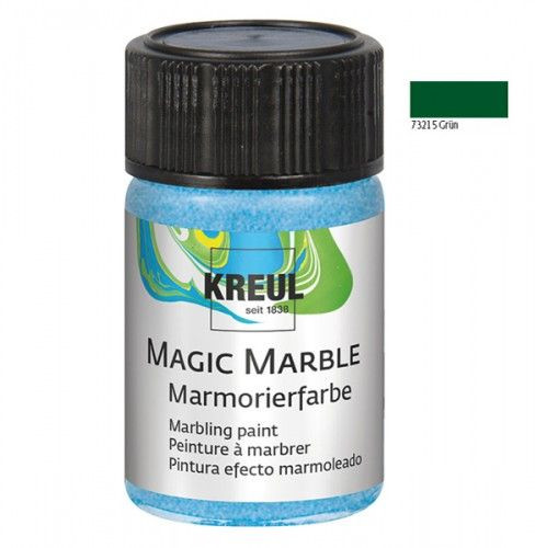 Márványozó festék 20ml zöld 73215