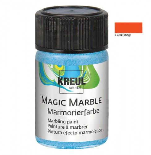 Márványozó festék 20ml narancs 73204