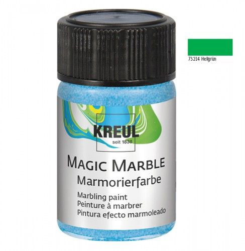 Márványozó festék 20ml világoszöld 73214