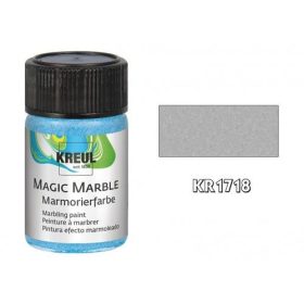 Márványozó festék 20ml ezüst