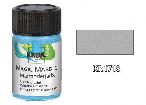 Márványozó festék 20ml ezüst