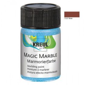 Márványozó festék 20ml barna