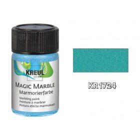 Márványozó festék 20ml metál zöld