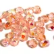 FAZETTÁZOTT ÜVEGGYÖNGY 4MM-ES - RÓZSASZÍN