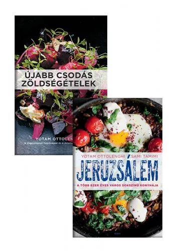 Yotam Ottolenghi: Újabb csodás zöldségételek + Jeruzsálem - könyvcsomag