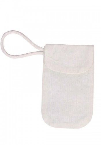 Vászon mobiltartó, tépőzáras rövid füllel