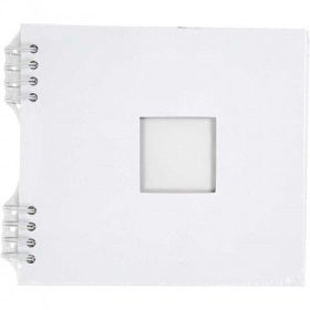 Spirálos scrapbook album 20*20 cm, 20 lap