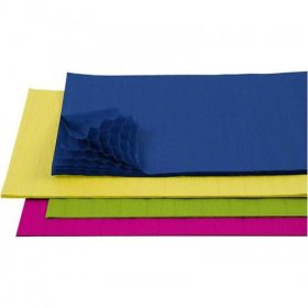   Méhsejtpapír szettek 28*17,8cm, 8db./cs.sárga-pink-lime-kék