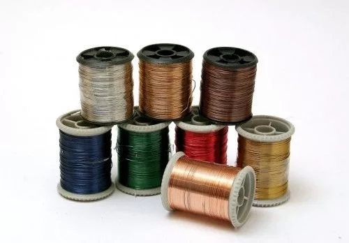 Gyöngyfűződrót 0,3mm, piros