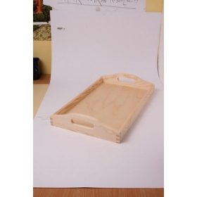 Fa tálca 24x40 cm