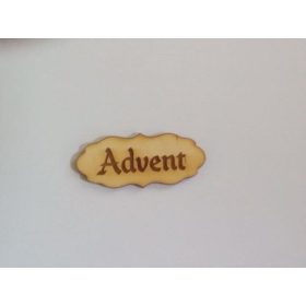 Advent tábla, 3x7cm