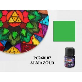 Üveg és porcelánfesték 30ml ALMAZÖLD