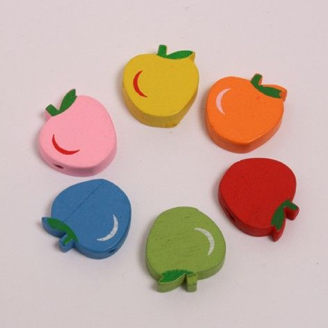 Fa gyöngy, Alma 6db/cs