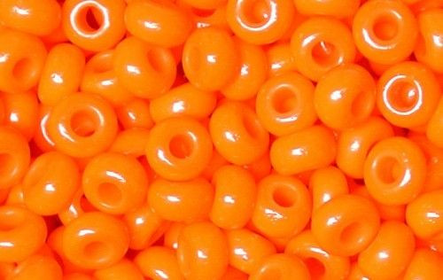 Kásagyöngy OP 2mm narancs 15g/cs