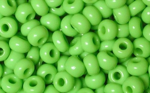 Kásagyöngy OP 2mm világoszöld 15g/cs