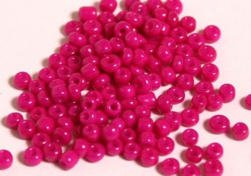 Kásagyöngy, OP 2mm sötétrózsaszín 15g/cs