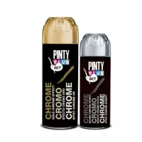 Pinty Plus Króm effekt spray 200 ml ezüst