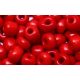Kásagyöngy OP 4mm piros 15g/cs