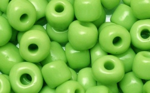 Kásagyöngy OP 4mm világoszöld 15g/cs