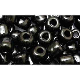 Kásagyöngy OP 4mm fekete 15g/cs