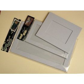 Képkeret karton 16x32cm, téglalap