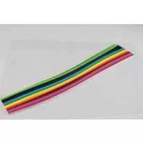 Quilling papírszett, Élénk színek