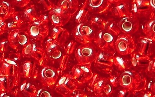 Kásagyöngy EK 2mm piros 15g/cs