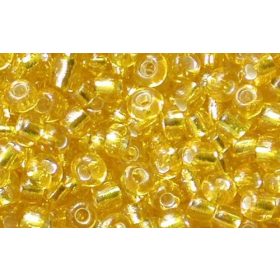 Kásagyöngy EK 4mm sárga 15g/cs