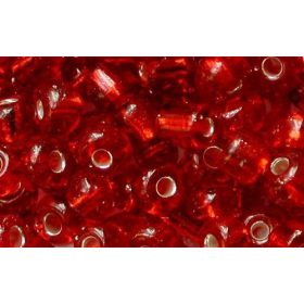 Kásagyöngy EK 4mm piros 15g/cs