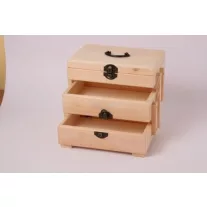 Fa varrósdoboz 17x11x12cm