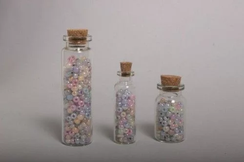 Üvegfiola magas 4 cm