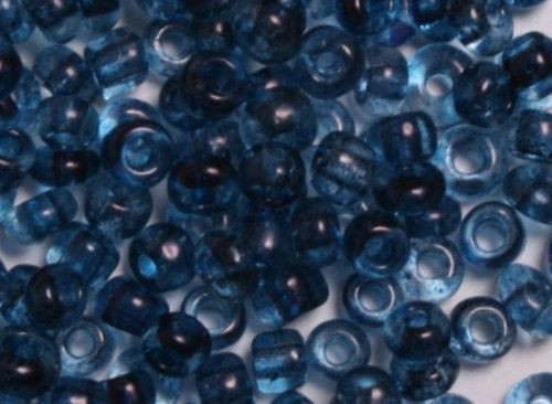 Kásagyöngy FK 2mm fekete-kék 15g/cs