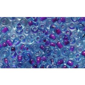 Kásagyöngy FK 2mm lila-kék 15g/cs