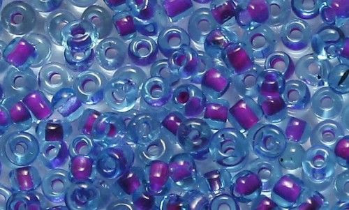 Kásagyöngy FK 2mm lila-kék 15g/cs
