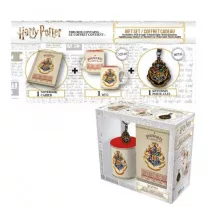   Harry Potter ajándékcsomag 5. - Kulcstartó, bögre, Roxfort jegyzetfüzet