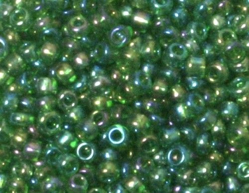 Kásagyöngy színjátszó 2mm zöld 15g/cs