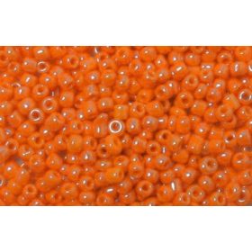 Kásagyöngy lüszteres 2mm narancs 15g/cs