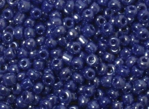 Kásagyöngy Lüszteres 2mm kék 15g/cs