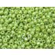 Kásagyöngy telt Lüszteres 2mm világoszöld 15g/cs