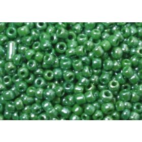Kásagyöngy Lüszteres 2mm zöld 15g/cs