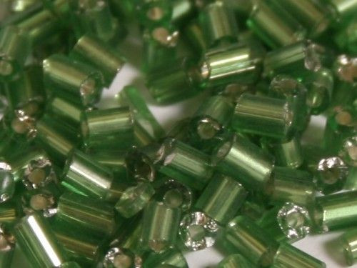 Szalmagyöngy EK 2mm sötzöld 15g/cs