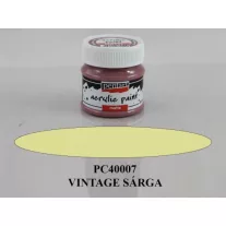 Matt akrilfesték 50ml Vintage sárga