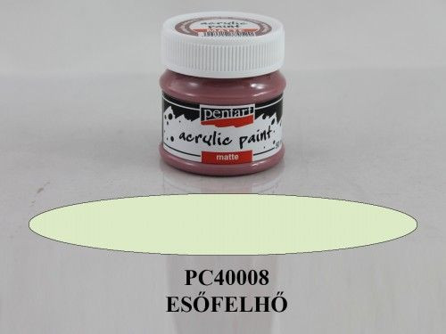 Matt akrilfesték 50ml Esőfelhő