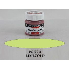 Matt akrilfesték 50 ml lime zöld