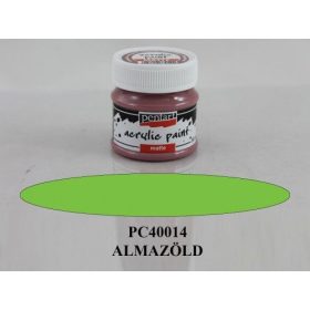 Matt akrilfesték 50 ml almazöld
