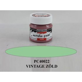 Matt akrilfesték 50 ml, vintage zöld